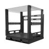 Strong výsuvný a otočný rack do nábytku, 10U