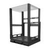 Strong výsuvný a otočný rack do nábytku, 16U