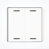 KNX 4tlačidlo 55x55 mm, RGBW LED, biela