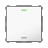 KNX 2tlačidlo 63x63 mm, RGBW LED, biele