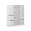 KNX 8tlačidlo Plus, lesklá biela