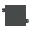 Čtvercová krytka (55x55) Fenix NTM Grey Bromine