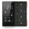 Termostat EQ2, meranie teploty a vlhkosti, indikačná LED červená/biela, verzia NF