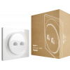 Zásuvka Walli Ethernet, lesklá biela