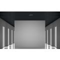 Chodbový snímač prítomnosti Hallway KNX, povrchová montáž, čierny