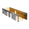 Chodbový snímač prítomnosti Hallway KNX, čierny