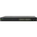 Manažovateľný L2 Switch série 310 s OvrC, 16 ports forward