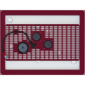 Neviditeľný reproduktor Edge3i, 60 W