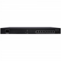 Manažovateľný L3 PoE Switch série 620 s OvrC, 8 portov dozadu
