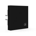 KNX ovládač 55x55 mm, matná čierna