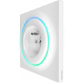 Inteligentná zásuvka Walli, Z-Wave Plus, lesklá biela
