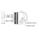 Vstavaný termostat Heatit 16 A s 10kOhm senzorom, Z-Wave