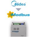 Midea Commercial & VRF systems na Modbus RTU - 1 jednotka
