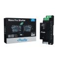 Shelly Wave Pro Shutter, žaluiový modul 2x 16A, DIN, měření spotřeby, Z-Wave