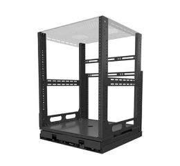 Strong výsuvný a otočný rack do nábytku, 12U