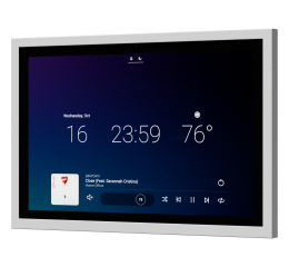 Control4 11" dotykový panel řady T5 do zdi, bílý