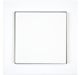 KNX 2tlačidlo 55x55 mm, biele