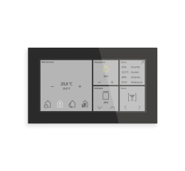KNX Glass Touch Smart 6", černý