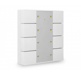 KNX 8tlačidlo Plus, matná biela