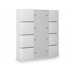 KNX 8tlačidlo Plus, lesklá biela
