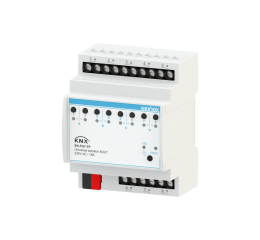 KNX univerzální aktor řady AEVO, 8 výstupů, 8 vstupů, 4M