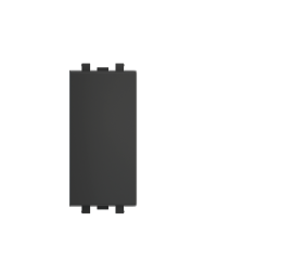 Hole cover Proxima series anthracite RAL 7016 (1 module)