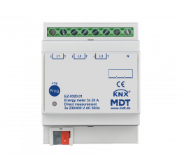 Trojfázový elektromer 3x 20 A, priame meranie, 4M, 230/400 V AC