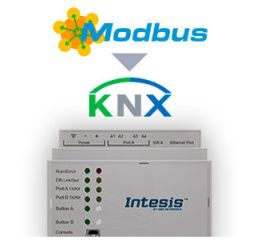 Modbus TCP & RTU Master na bránu KNX TP - 3000 bodov