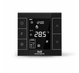 MCOHome Termostat pre ohrev vody a kotol V2, Z-Wave Plus, čierny