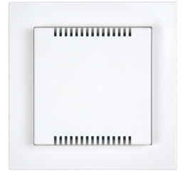 Čidlo CO2/VOC, teploty a vlhkosti 55x55 mm, matná biela