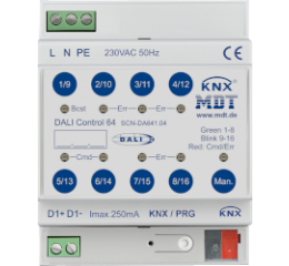 KNX brána pro DALI-2, 4M, 1 DALI výstup