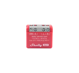 Shelly Gen4 1PM Mini, spínací modul, WiFi