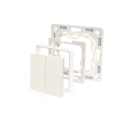 Shelly BLU Wall Switch 4 + Legrand/Shelly Adapter