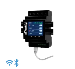 Shelly Pro 4PM, spínací modul 4x 16A na DIN lištu, meranie spotreby, WiFi, LAN