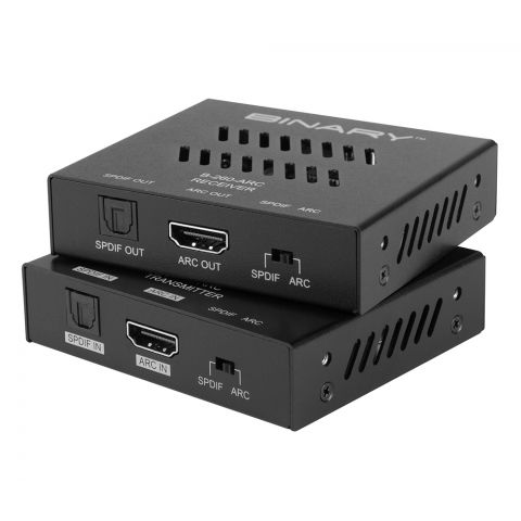 Binary prevodník S/PDIF audio alebo HDMI ARC cez UTP
