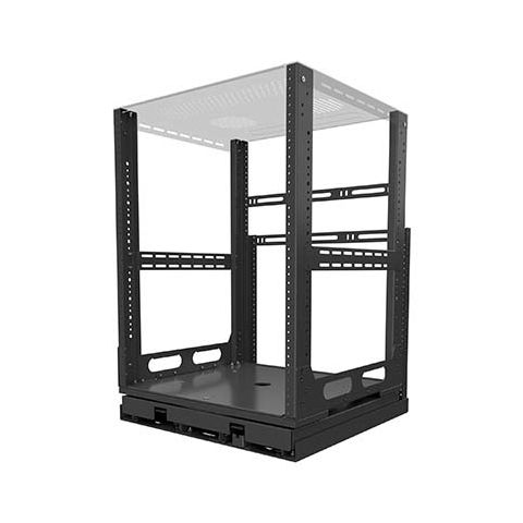 Strong výsuvný a otočný rack do nábytku, 14U