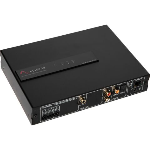 Episode MoIP DSP zesilovač, 3x 50W