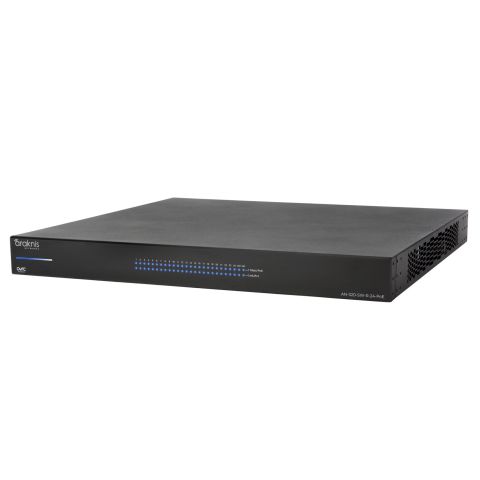 Spravovatelný L2 PoE přepínač řady 320, Gigabit, 24 + 2 přední porty
