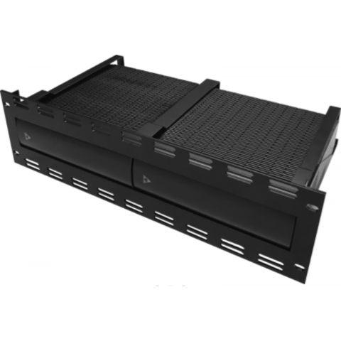 Montáž do stojana pre 2x Triad Amp, 3U