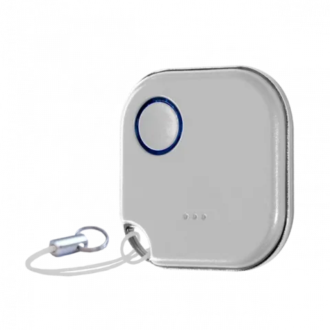 Shelly BLU Button 1, na batérie, Bluetooth, biely,