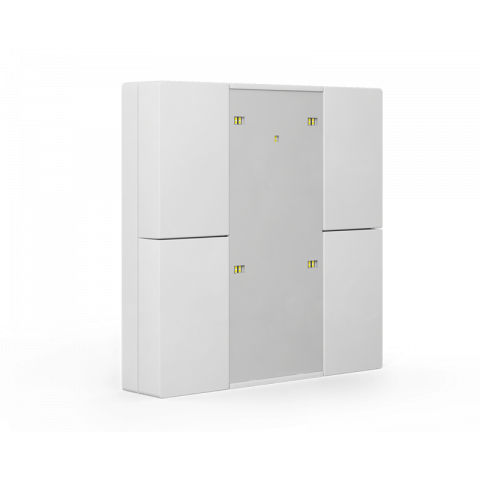 KNX 4tlačidlo Plus, matná biela