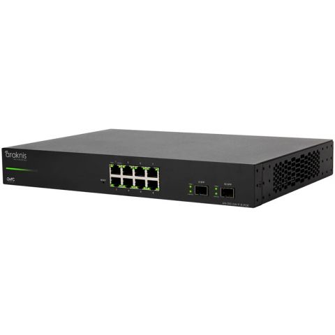 Manažovateľný L2 PoE Switch série 310 s OvrC s OvrC, 8 portov dopredu