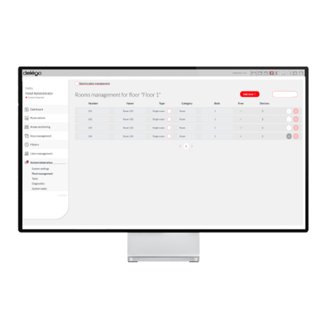 Accédo licence pro 12 místností (pro Delégo Server)