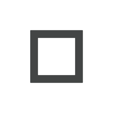 Deep Fenix rámik, otvor 60x60 mm, prevedenie Grey Bromine