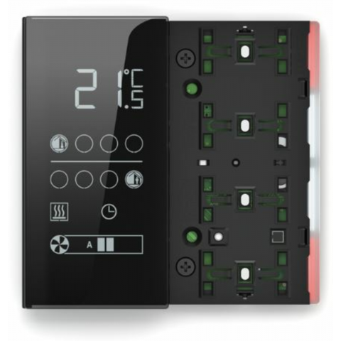 Termostat EP2, meranie teploty, indikačná LED červená/biela