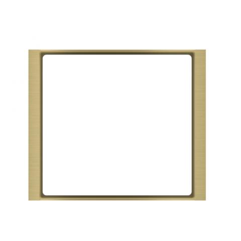 Kovový rámik Flank, prevedenie Brass (GBB)