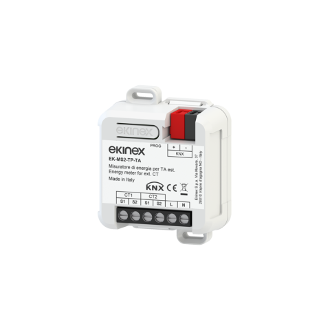 KNX modul měření spotřeby 2 okruhů (až 120 A), zapuštěný