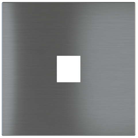 Square magnetic plate for keystone system Proxima series Metal Quantum Carbon