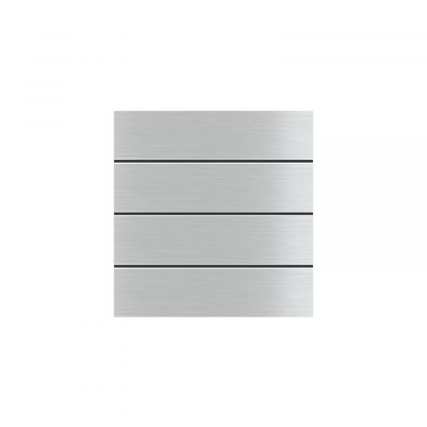 Kovové hmatníky na šírku (4 ks), prevedenie Aluminum (GBQ)