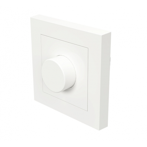 Heatit stmívač s otočným ovladačem, 250W, Z-Wave, bílý